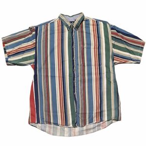 Vintage 90's Homme XL Vintage Striped Buttondown